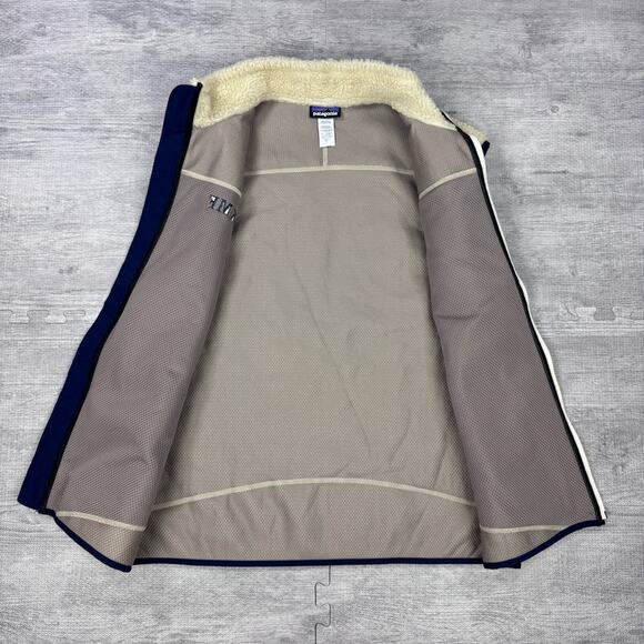 NEW Patagonia Classic Retro-X Deep Pile Sherpa Vest Men XL Beige Full-Zip Fleece - Picture 6 of 11